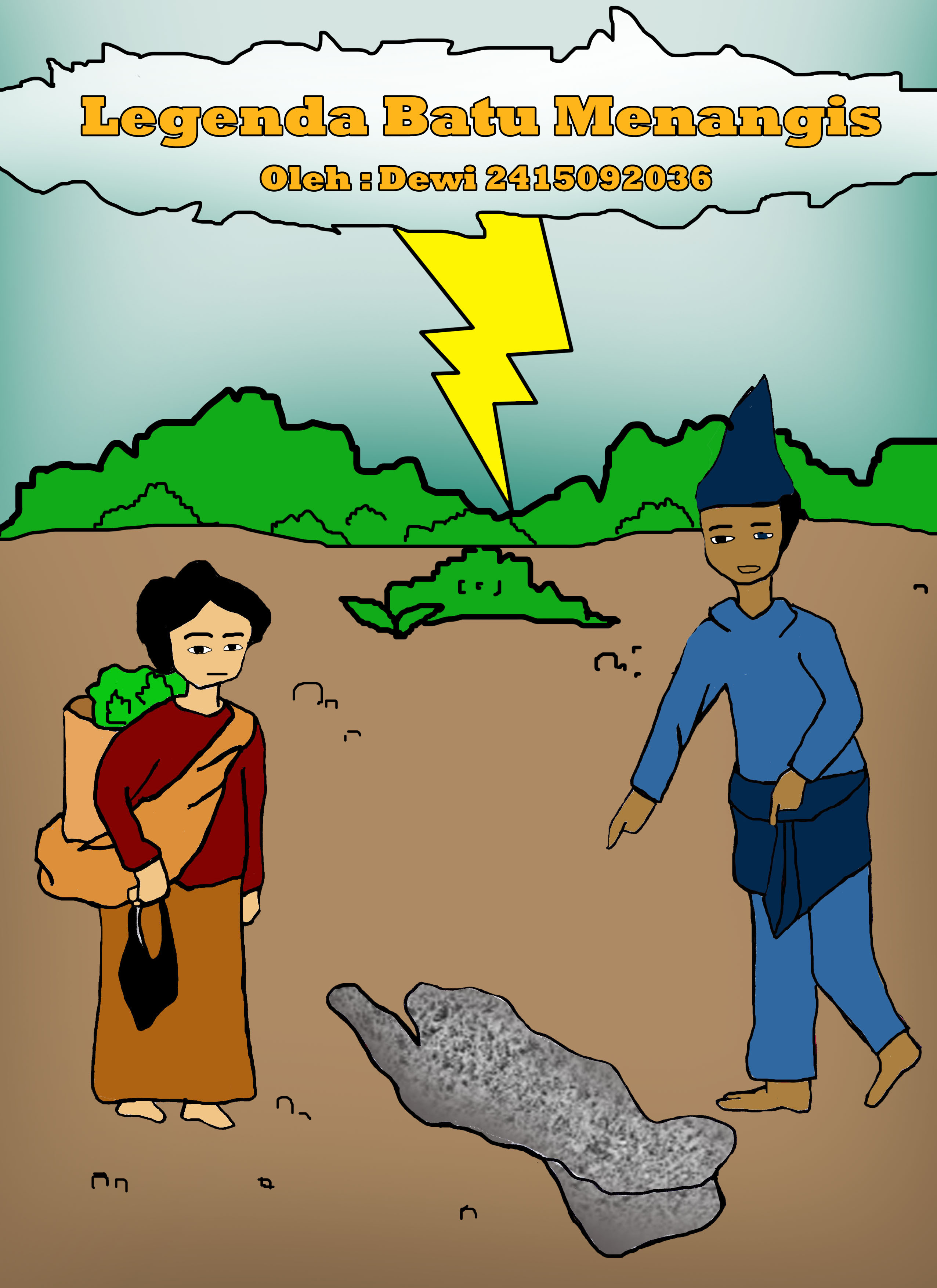 Cerita Batu Menangis Dari Kalimantan - Toast Nuances
